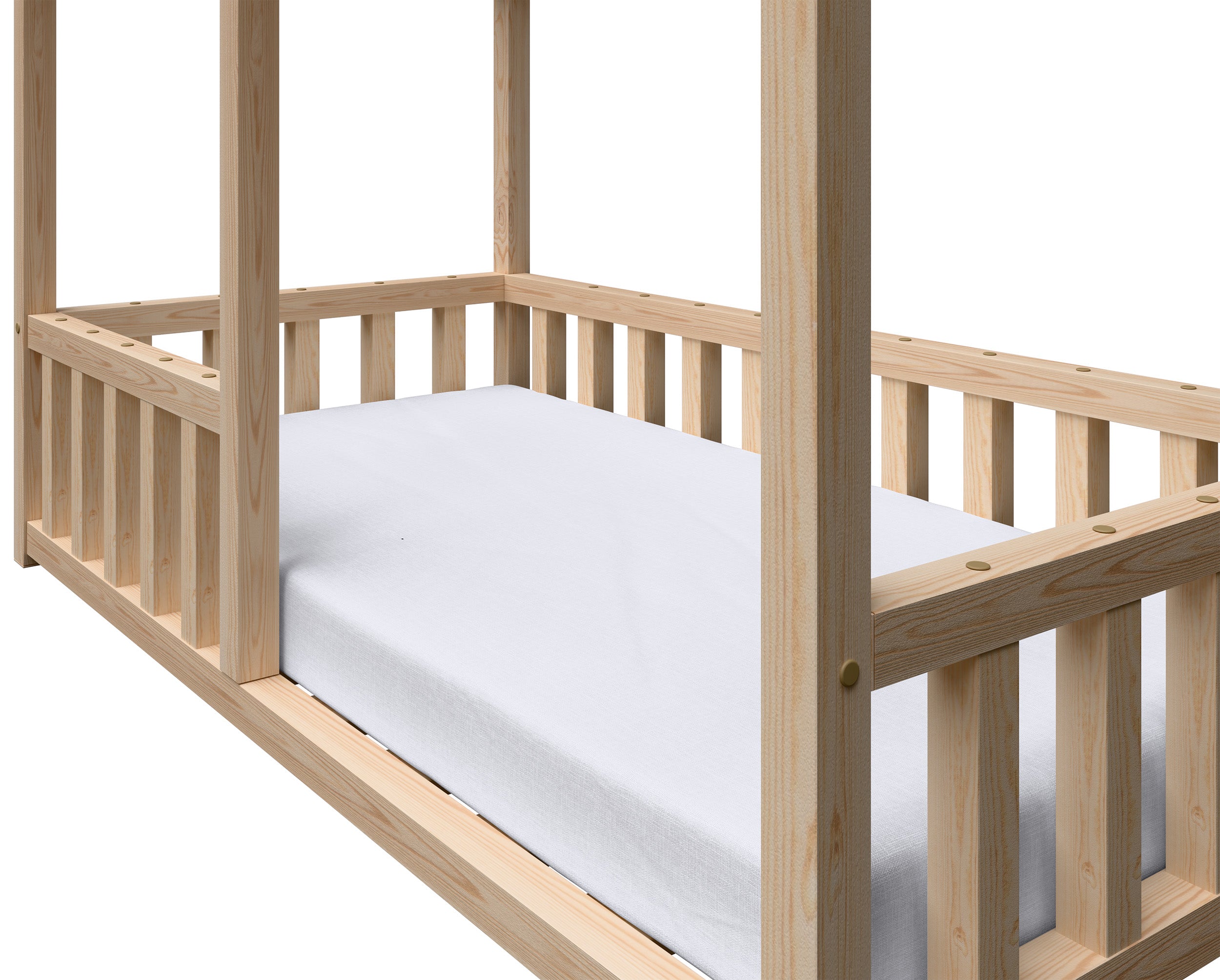 Bett 75x160 cm Vistena Haus Kiefer
