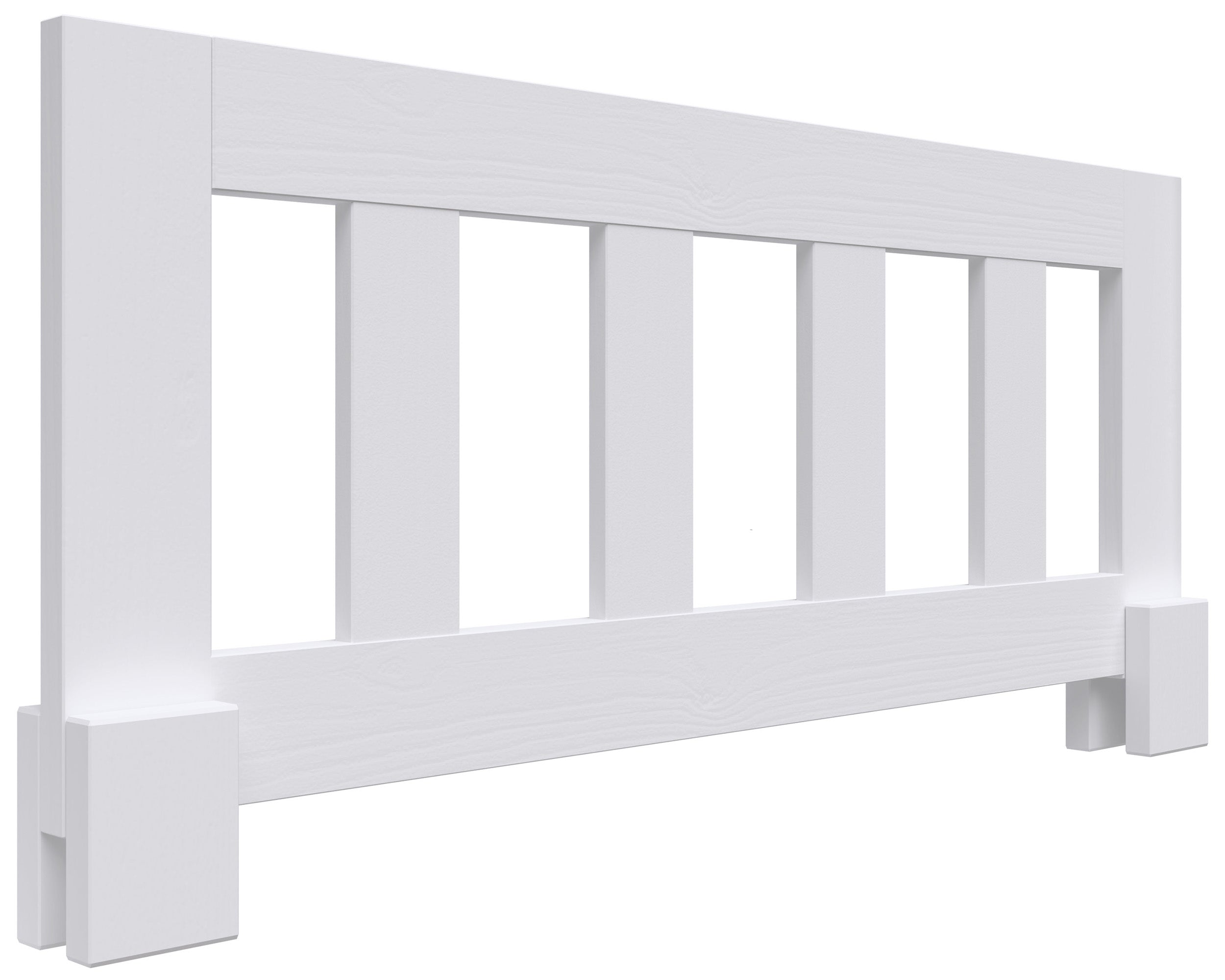 Etagenbett 75x180 cm Vistena Doppelbett Haus mit Schubladen weiß