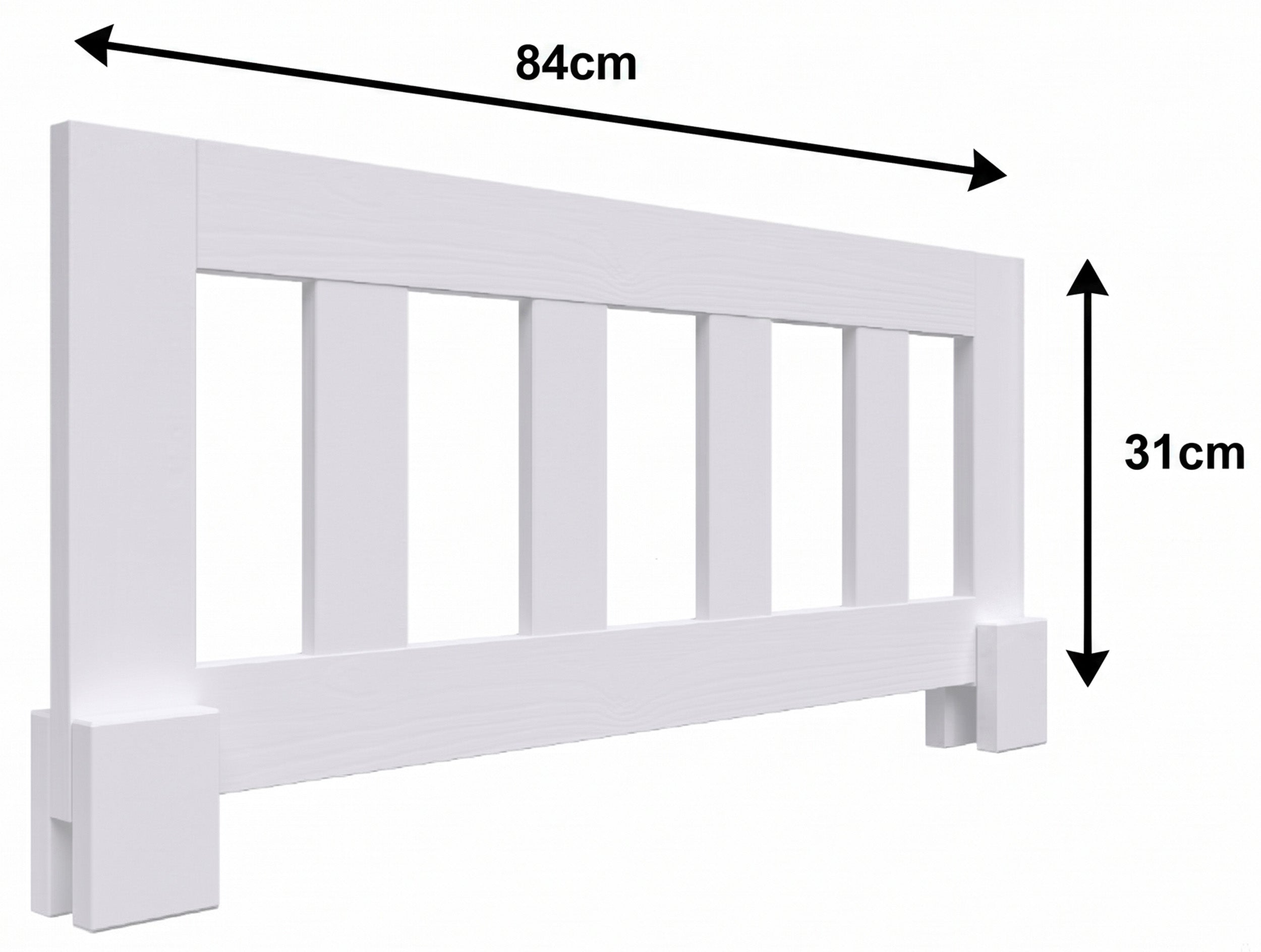 Etagenbett 75x180 cm Vistena, Doppelbett, Haus-Design, mit Matratzen und Schubladen, grau
