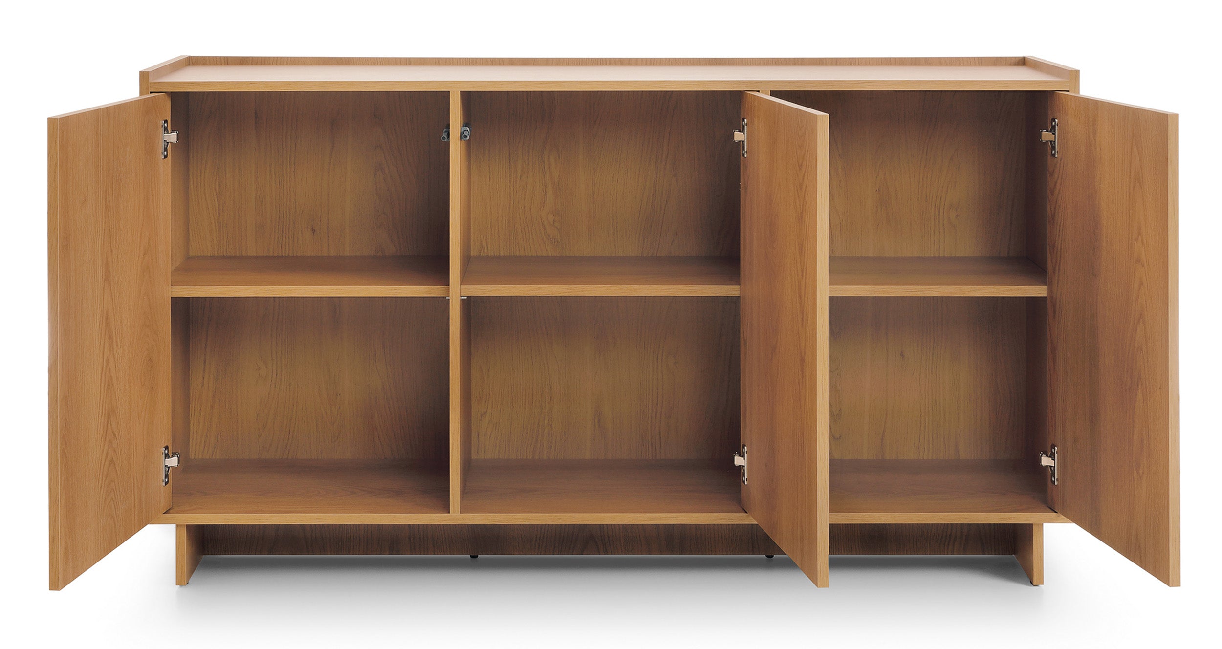 Drehtürenschrank Yasumi 147 cm Karamelleiche