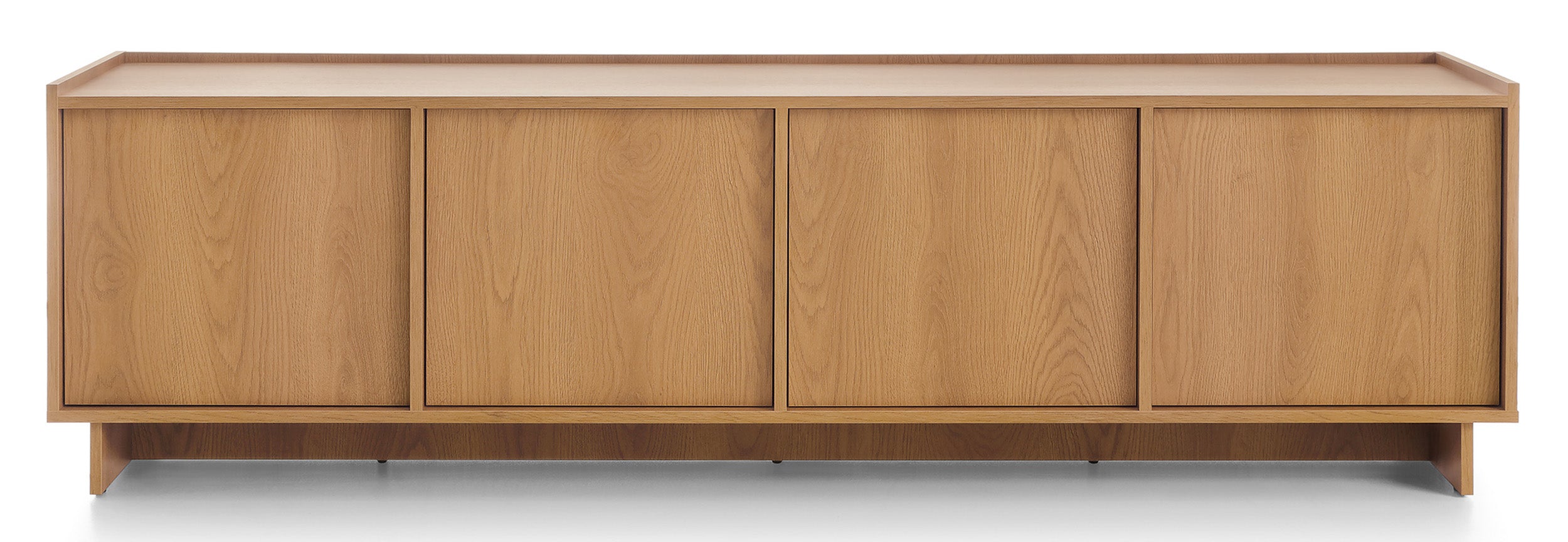 Vierflügeliger TV-Schrank Yasumi 195 cm Karamelleiche