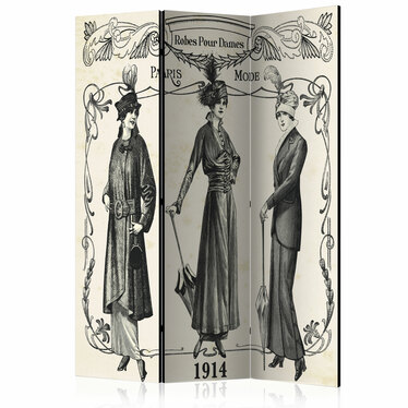Paravent DRESS 1914 (3-teilig)