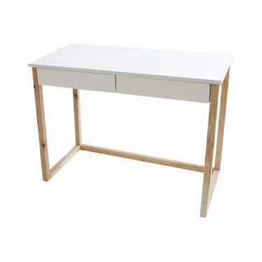 Schreibtisch SKANDINAVIEN mit 2 Schubladen
