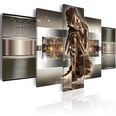 Wandbild SCHLAFENDER BUDDHA 200x100 cm