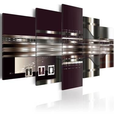 Wandbild ABSTRAKTER MOMENT 100x50 cm