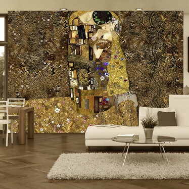Fototapete DER KUSS inspiriert von Klimt