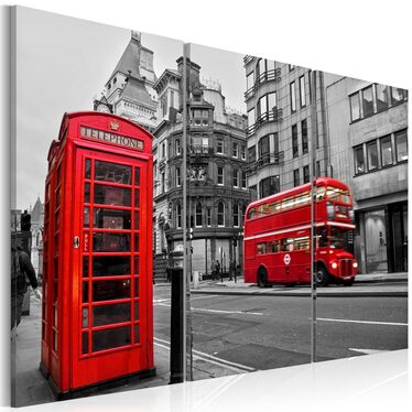 Wandbild LEBEN IN LONDON 120x80 cm