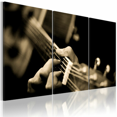 Wandbild MAGISCHER GITARRENSOUND 120x80 cm