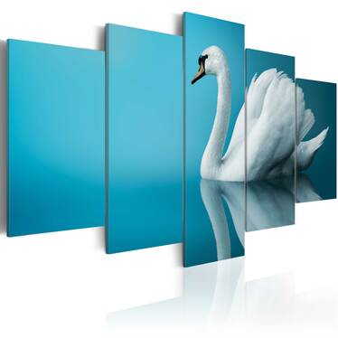 Wandbild SCHWAN 100x50 cm