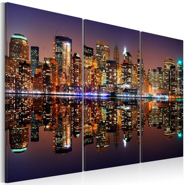 Wandbild NEW YORK IM LICHT 120x80 cm