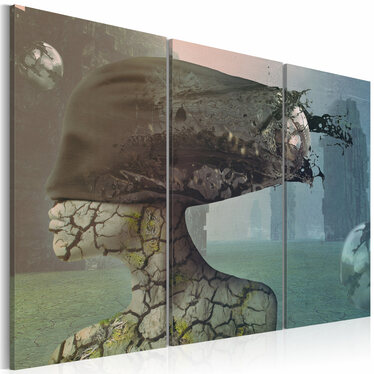 Wandbild BRAINSTORM 3-teilig  60x40 cm