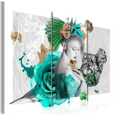 Wandbild INDIVIDUALISTIN 60x40 cm