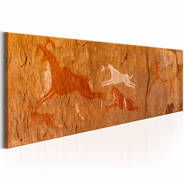 Wandbild GROTTENMALEREIEN 120x40 cm