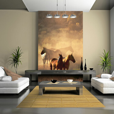 Fototapete WILD HORSES