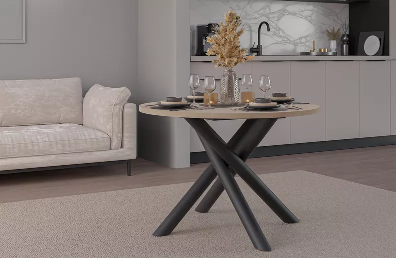 Runder Tisch Fjorn 110 cm Eiche Lindberg