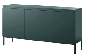Dreitüriger Schrank Bemmi 150 cm Dunkelgrün