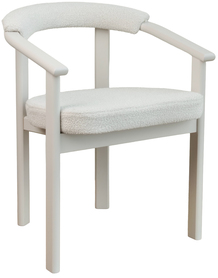 Holzstuhl Fingly Kaschmir/hellbeige Boucle