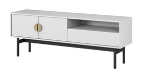 TV-Schrank Stoon mit Schublade 154 cm Weiß
