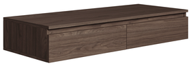 Wand-Bureau/Toaletka Bemmi mit Schubladen 120 cm Wisconsin-Nuss