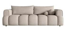 Drei-Sitzer Sofa Dandelino mit Schlaffunktion Loop 06 Boucle