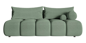 Drei-Sitzer Sofa Dandelino Mini mit Schlaf-Funktion Sicuro 05 Chenille