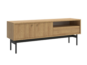 TV-Schrank Olar 154cm Naturfarben Hikora