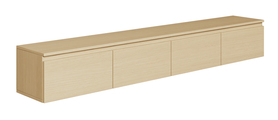 Wand-RTV-Schränke Bemmi 200 cm Lindberg Eiche