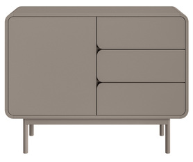 Kommode Oro 104 cm mit drei Schubladen Congo