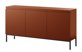 Dreischränkige Kommode Bemmi 150 cm Ziegelfarben