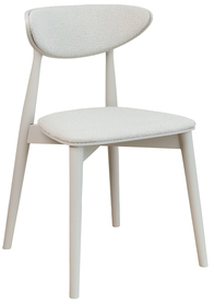 Holzstuhl Andally Kaschmir/hellbeige Boucle