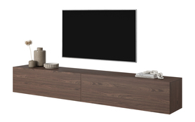 TV-Schrank Bisira 200 cm Nussbaum