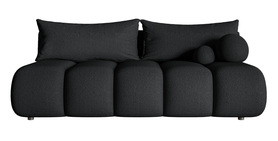 Drei-Sitzer-Sofa Dandelino Mini mit Schlaf-Funktion Coral 60 Boucle