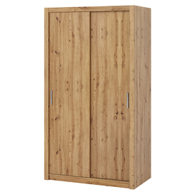Schwebetürenschrank Rinker 120 cm Artisan-Eiche