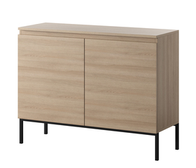 Zweiflügelige Kommode Bemmi 100 cm Eiche Linberg