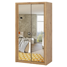 Rinker Schrank 120 cm mit Spiegel Artisan-Eiche