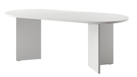 Ovo Tisch 204 cm weiß